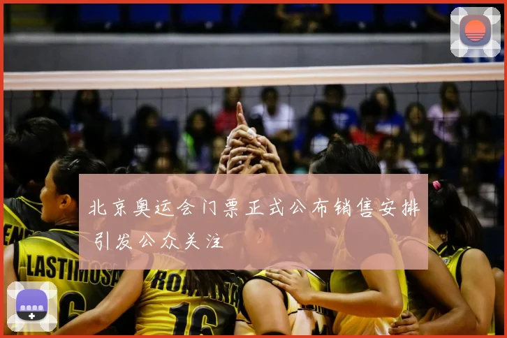 北京奥运会门票正式公布销售安排 引发公众关注